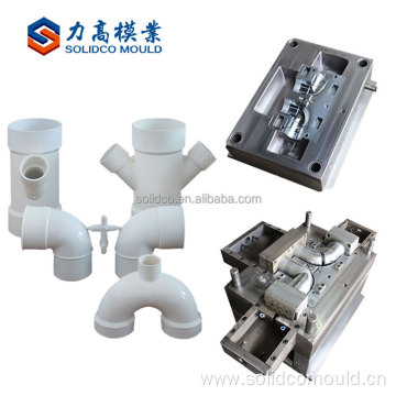 Plastic Injection Pvc Double Outlet Pipe Fitting Mould